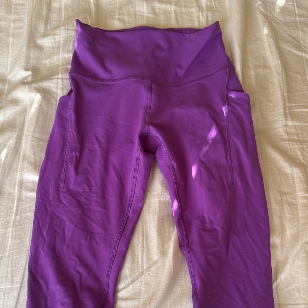 Lululemon Athletica Vibrant Purple Leggings